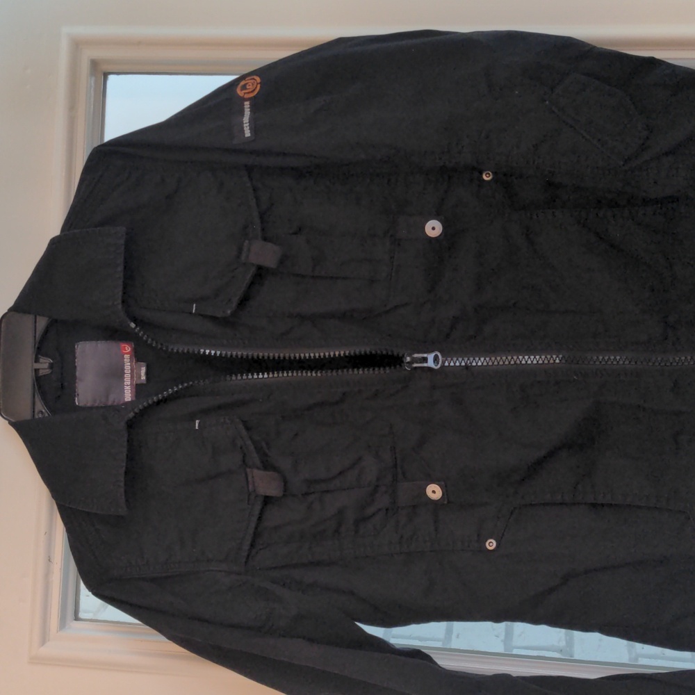 Duck and Cover black long sleeve jacket small